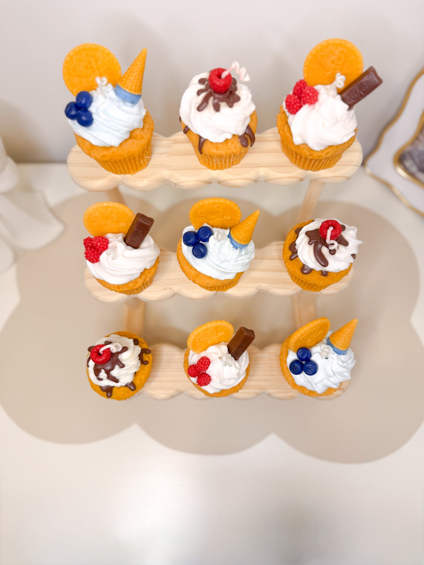 Handmade Dessert candle gift set Seraphics